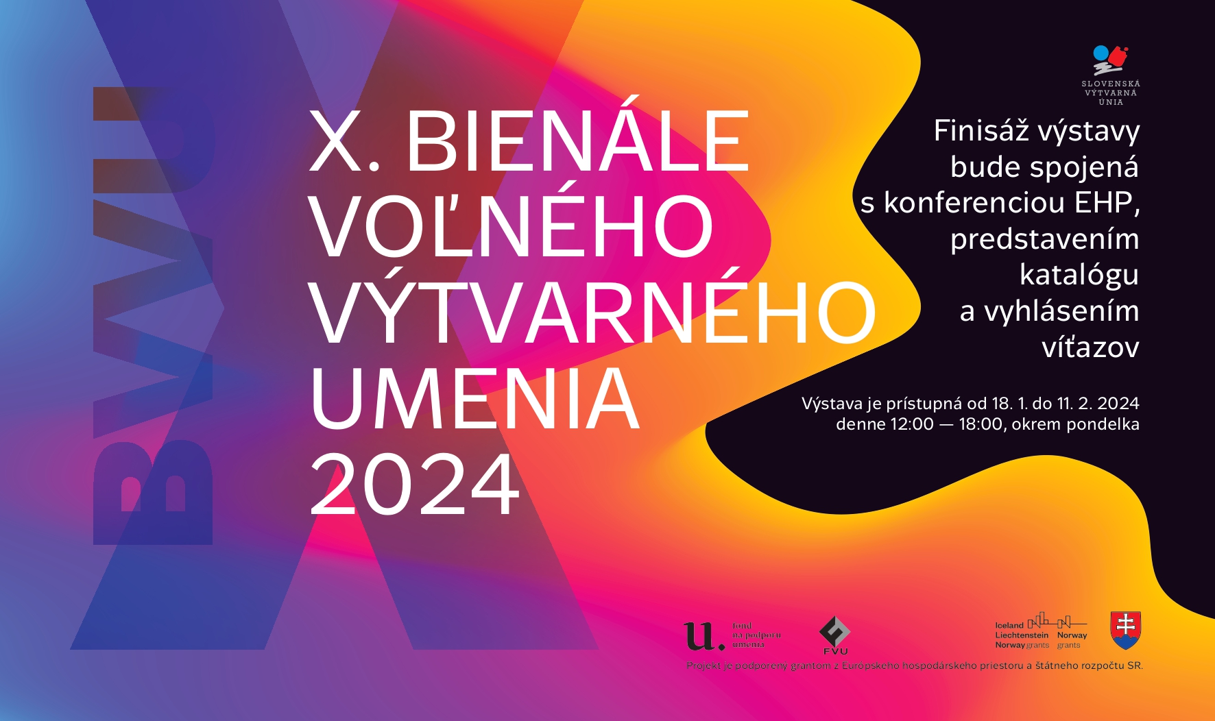 X. BIENÁLE VOĽNÉHO VÝTVARNÉHO UMENIA