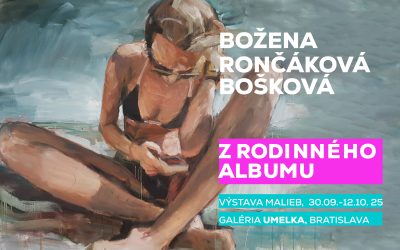 Bože­na Ron­čá­ko­vá Boš­ko­vá — Z rodin­né­ho albu­mu