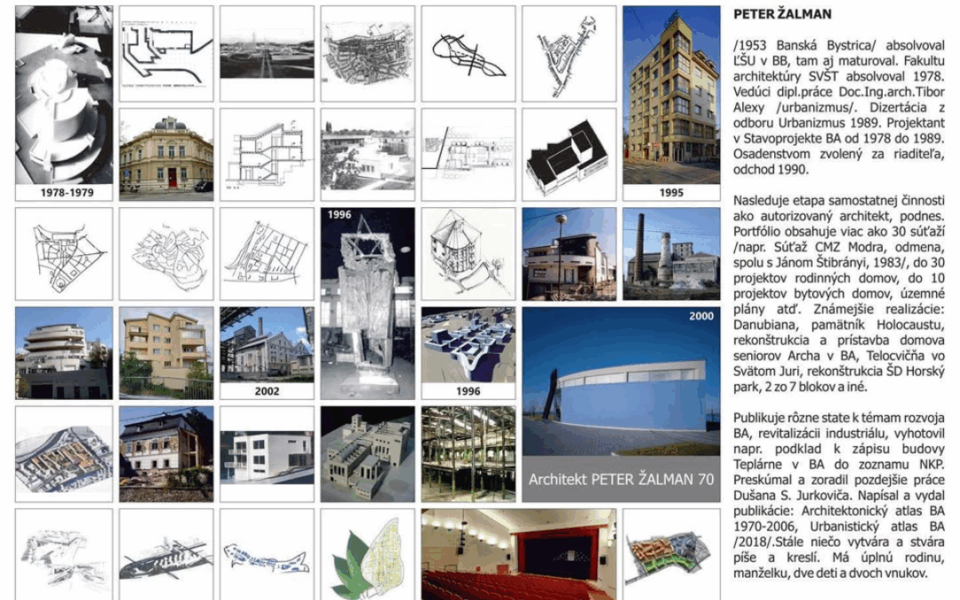 Peter Žal­man — Život s archi­tek­tú­rou